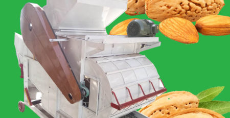 almond craking machine